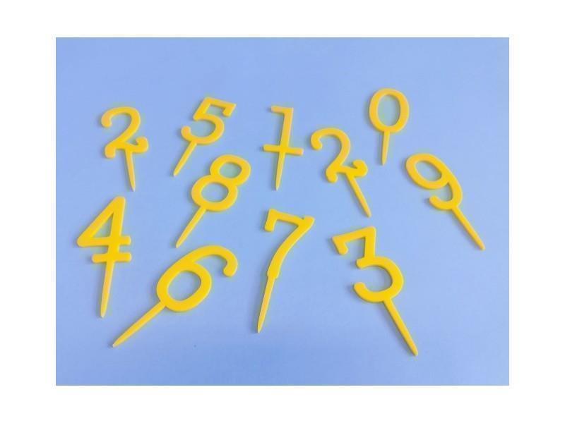 Natpis za tortu - BROJ