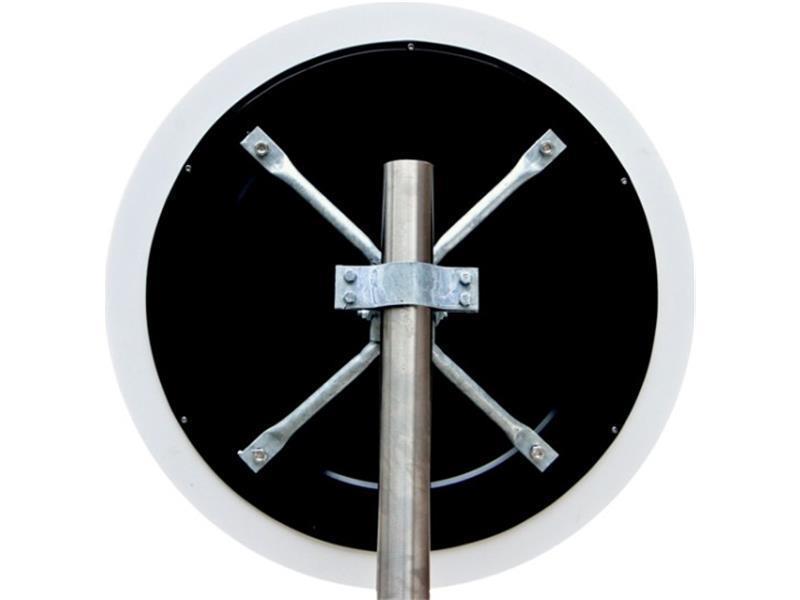 Prometno ogledalo POSplastika - okruglo - INOX - sprječava rosu i led