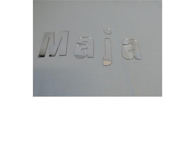 Samoljepljiva slova pleksi ogledalo