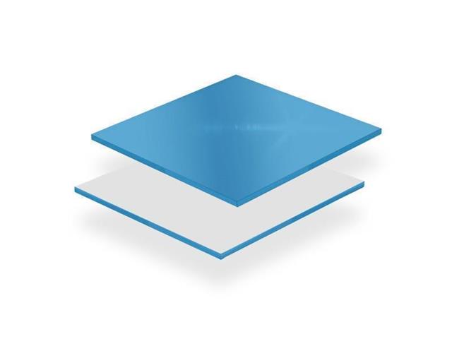 PLEKSIGLAS, nebesko plava zrcalna (11105)  deb: 3 mm