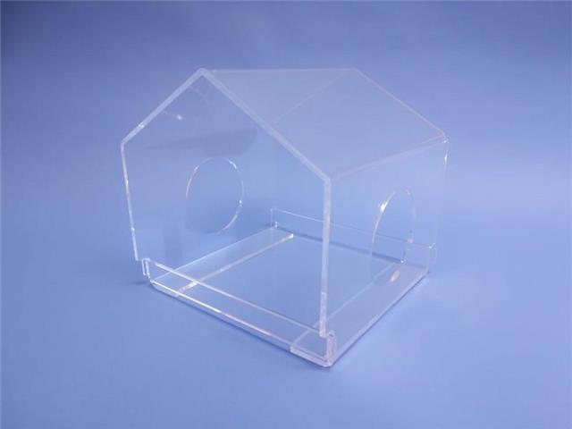 Pleksi hranilica za ptice - VELIKA