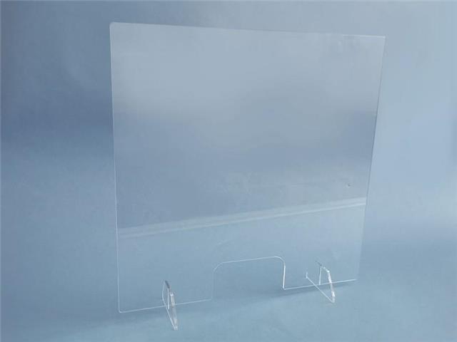 Plexiglass-Schutz für den Arbeitsplatz