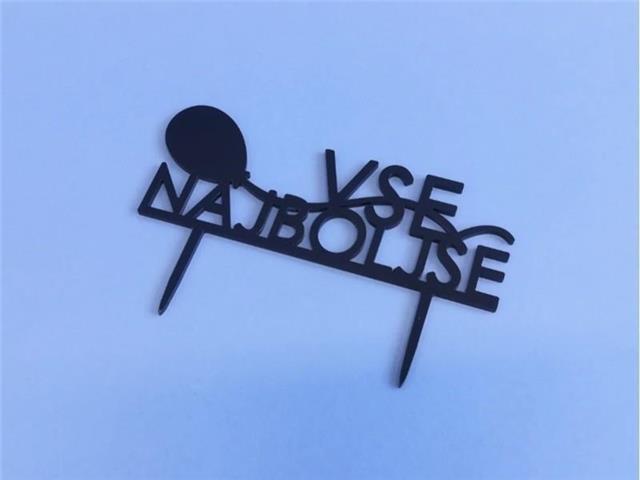 Natpis za tortu - SVE NAJBOLJE