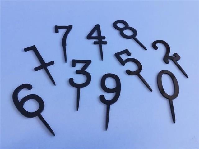 Natpis za tortu - BROJ