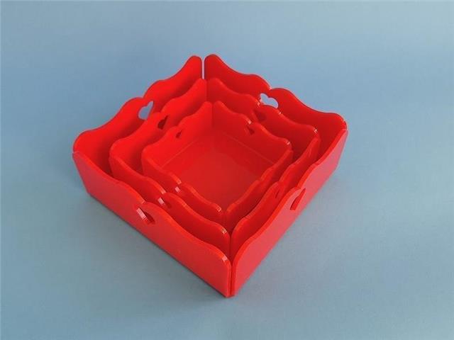 Vielseitige Plexiglasbehälter