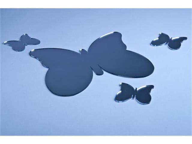 Dekorations-Plexiglas-Spiegel - SCHMETTERLING