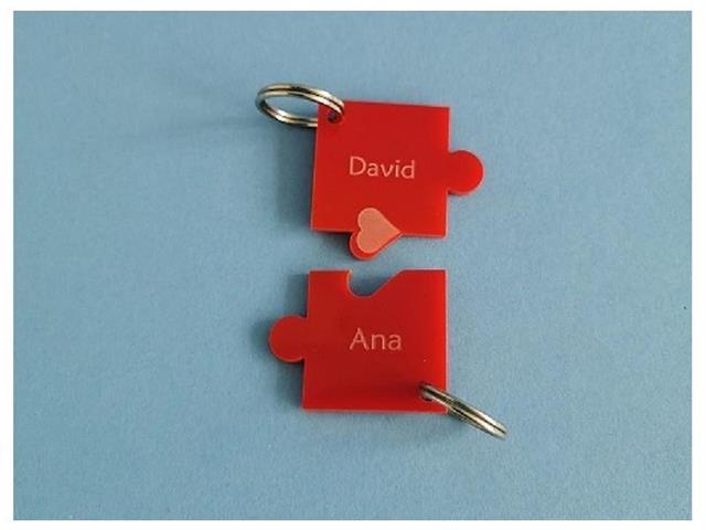 Plexi privjesak - puzzle