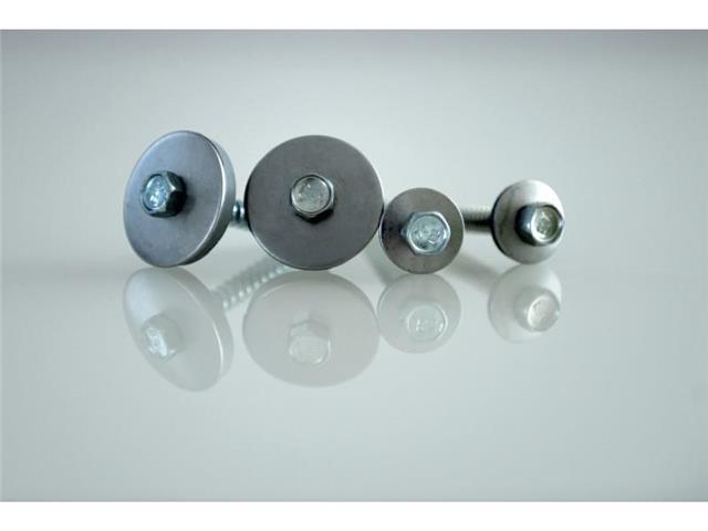 Vijci i podloške, nehrđajući (inox), za polikarbonat