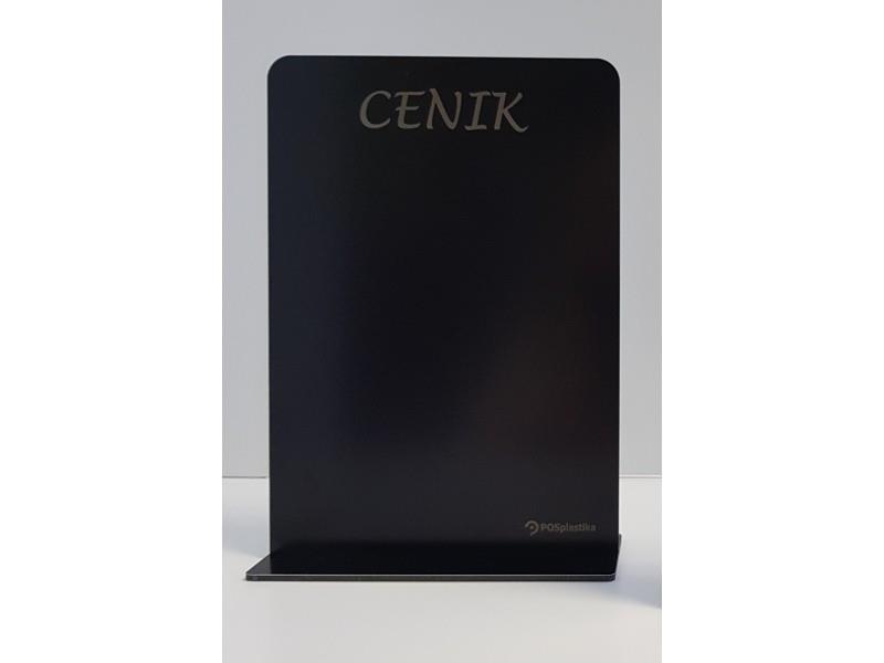 T - desktop stand (double-sided) - silver/black