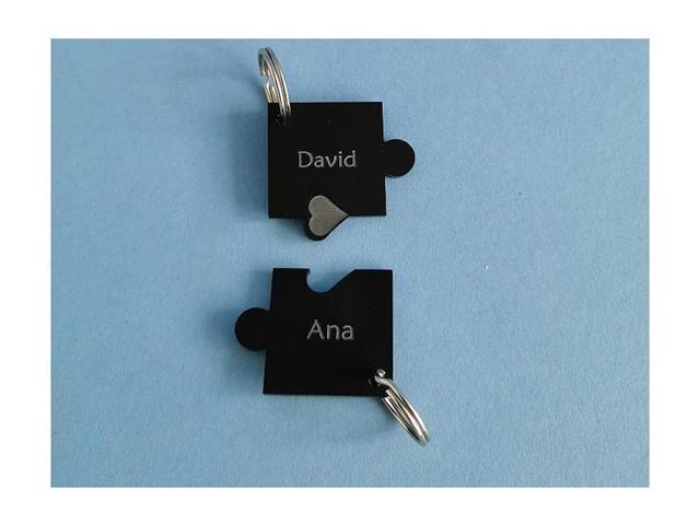 Plexi privjesak - puzzle