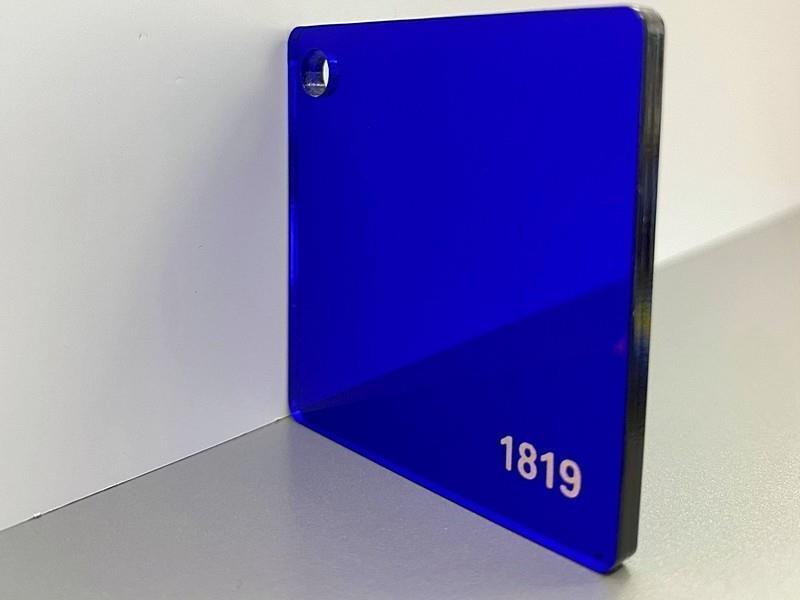 PLEXIGLAS, transparent blau 1819, Stärke: 3 mm