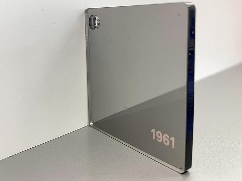 PLEXIGLAS, transparent grau 1961, Stärke: 3 mm