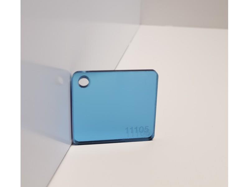 PLEKSIGLAS, nebesko plava zrcalna (11105)  deb: 3 mm