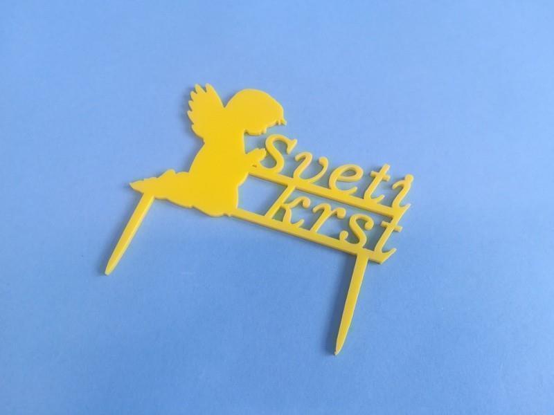 Natpis za tortu - SVETI KRST