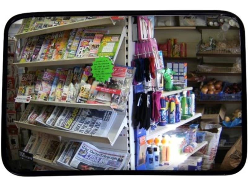 Industrijsko ogledalo POSplastika – pravokotno – akril (pleksi)