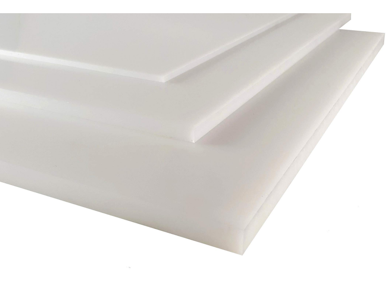 PE - POLIETILEN, bela plošča (natur), deb: 1,5 mm
