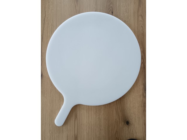 Pizzatablett, weiß, dick: 10 mm