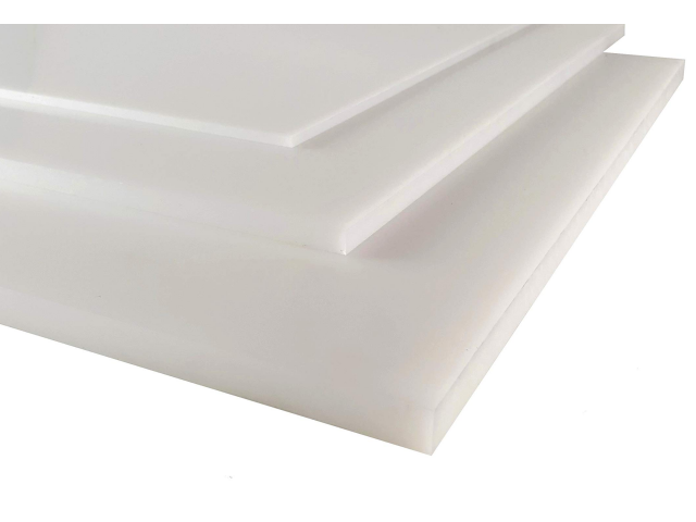 PE - POLIETILEN, bela plošča (natur), deb: 1,5 mm