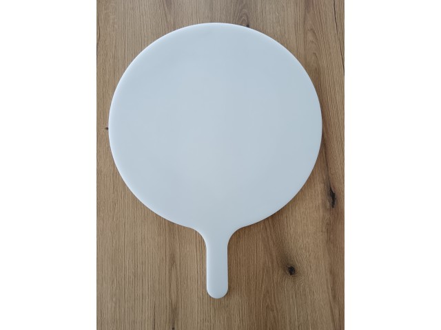 Pizzatablett, weiß, dick: 10 mm