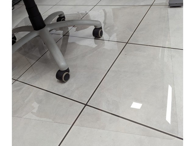 Bodenmatte für Stühle zum Schutz des Bodens (Stärke: 0,5 mm)