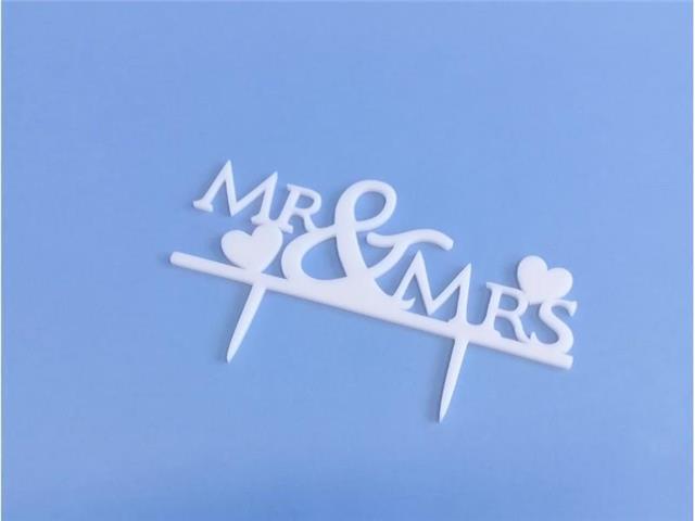 Natpis za tortu - MS & MRS