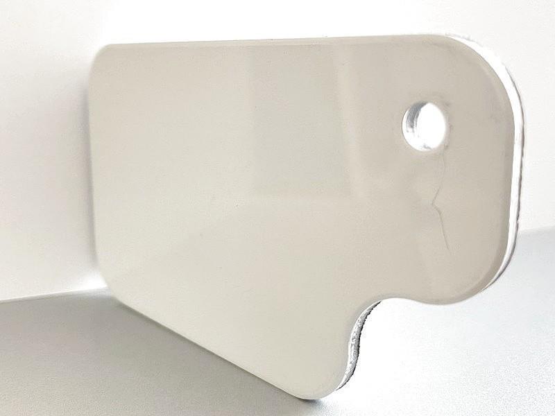 Aluminijska kompozitna ploča, 3mm, bijela mat / bijeli sjaj
