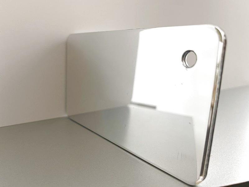 Aluminijska kompozitna ploča, 3mm, mirror - ogledalo / bijela mat